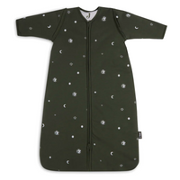 Sleeping bag with removable sleeves - stars - organic
