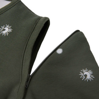 Sleeping bag with removable sleeves - stars - organic