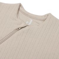 Openwork birth sleeping bag - biscuit