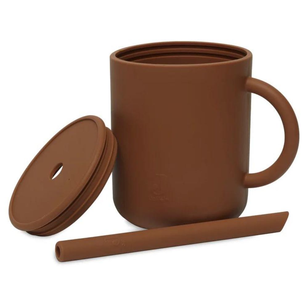 Gobelet à paille - caramel