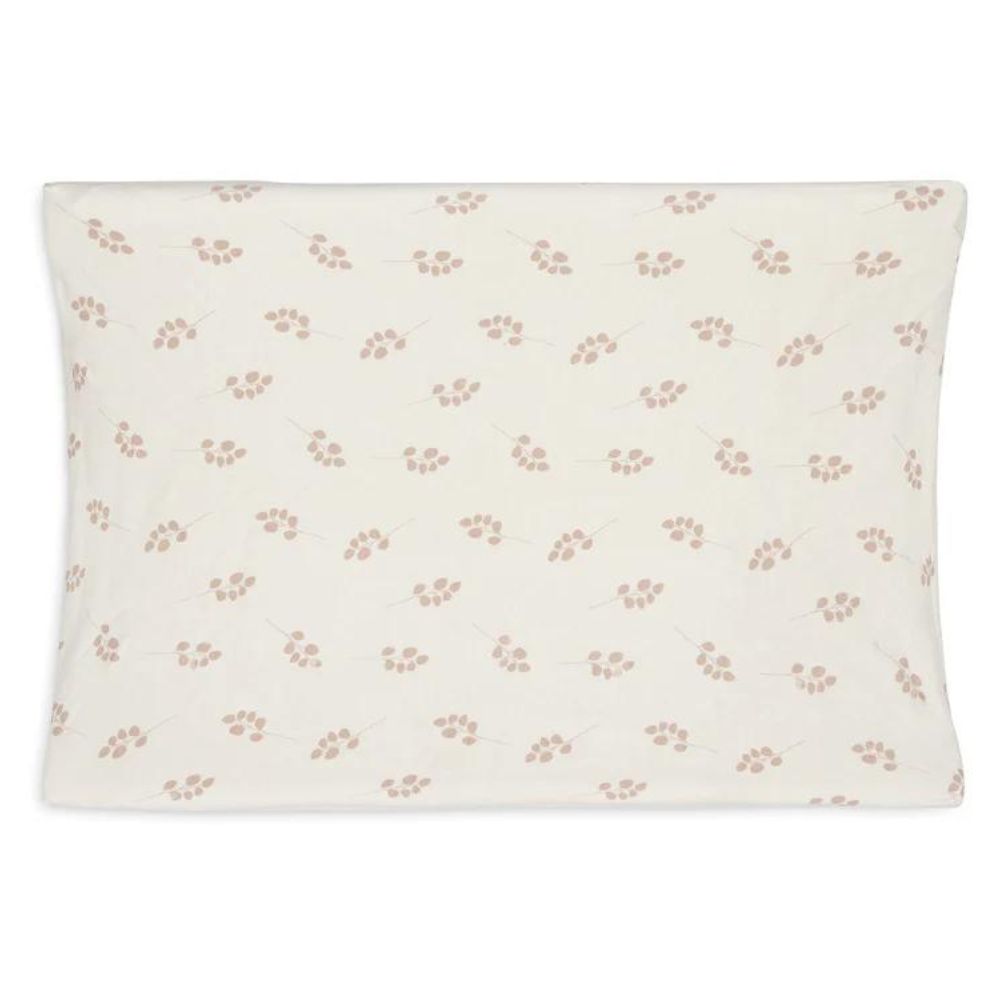 Housse matelas à langer - brindilles roses