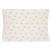 Housse matelas à langer - brindilles roses