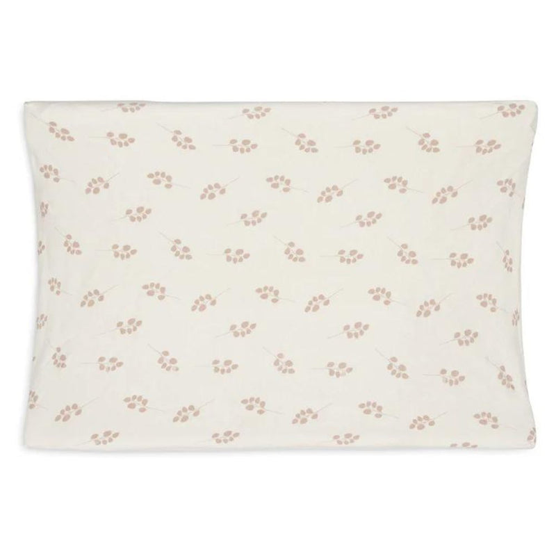 Housse matelas à langer - brindilles roses