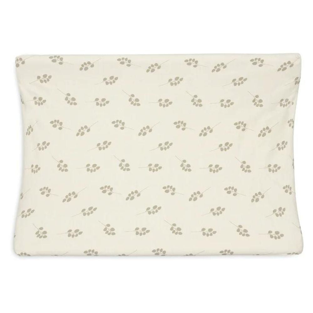 Housse matelas à langer - brindilles vertes