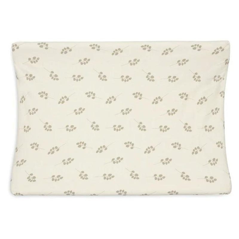 Housse matelas à langer - brindilles vertes