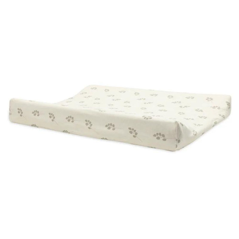 Housse matelas à langer - brindilles vertes