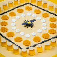 Bouteille sensorielle - abeilles