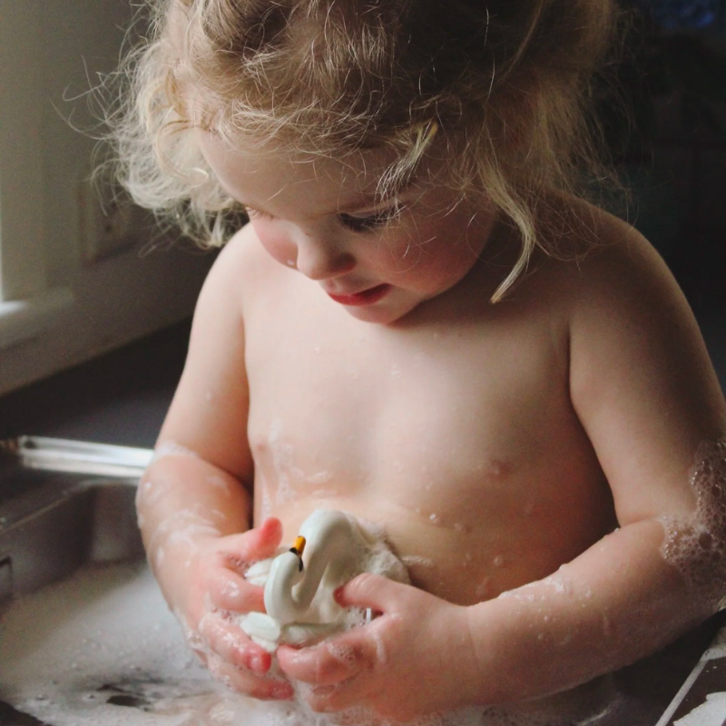 Jouet de bain - Cygne blanc