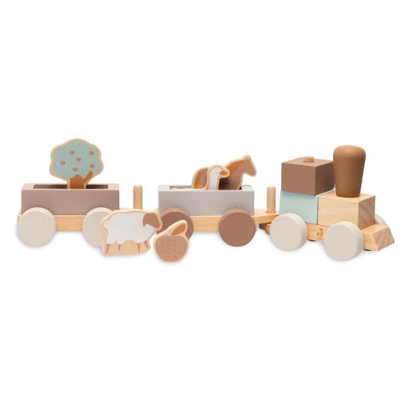 Wooden train - Farm