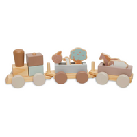 Wooden train - Farm