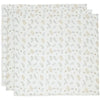 Lot de 3 langes - fleurs sauvages
