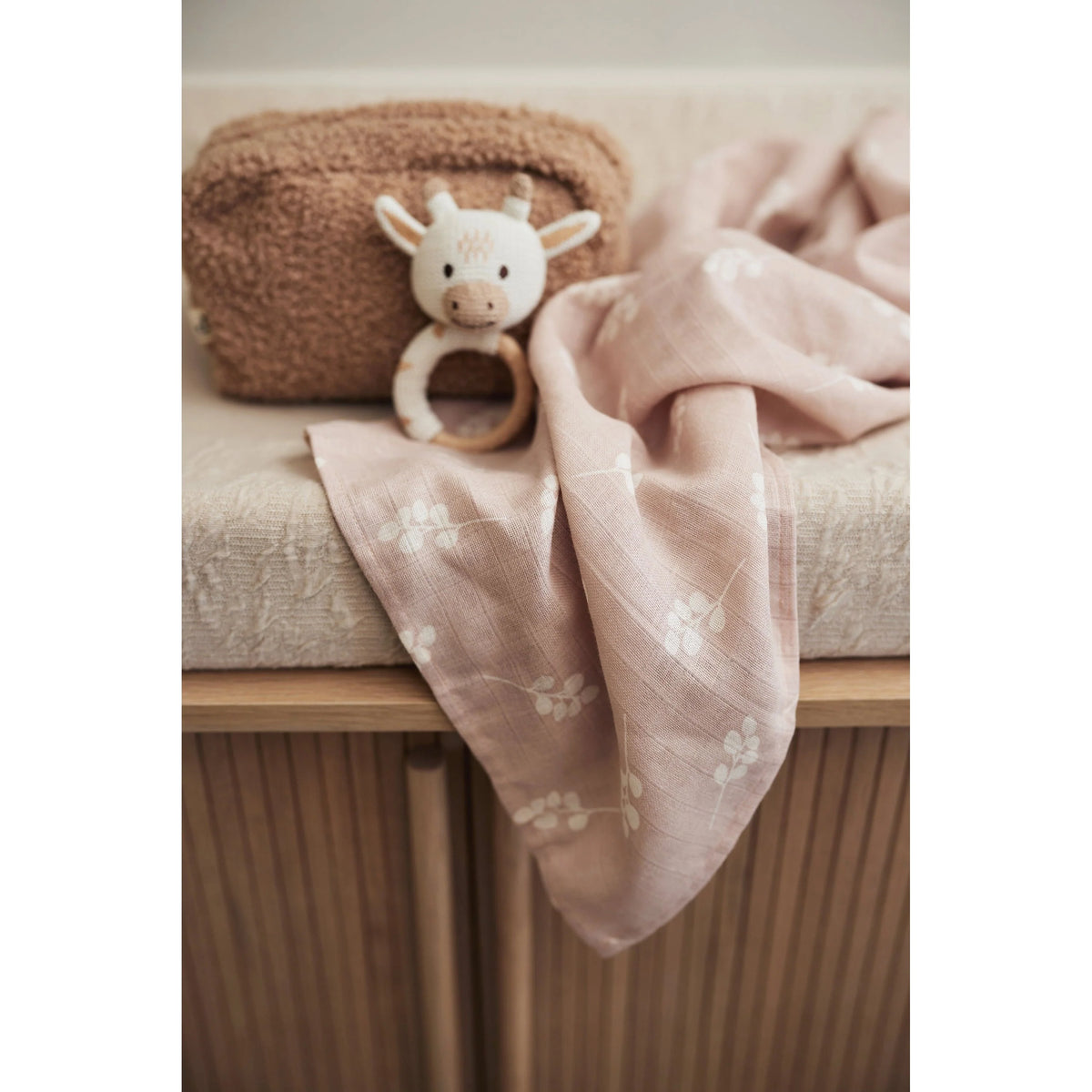 Lot de 3 langes brindilles - Rose