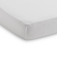 Spannbettlaken für Babys, 60 x 120 cm, weiß – 2 Stück