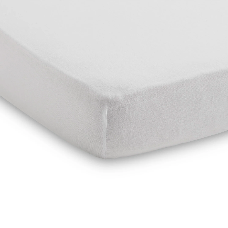 Spannbettlaken für Babys, 60 x 120 cm, weiß – 2 Stück