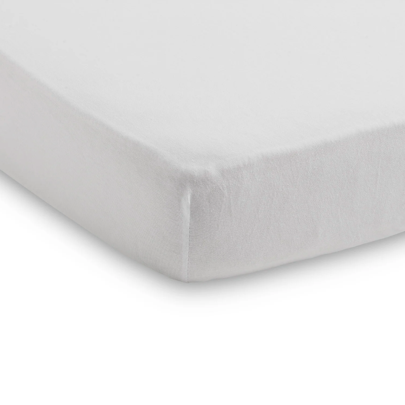 Set parure de lit bébé 60x120 cm en blanc (3 piéces)