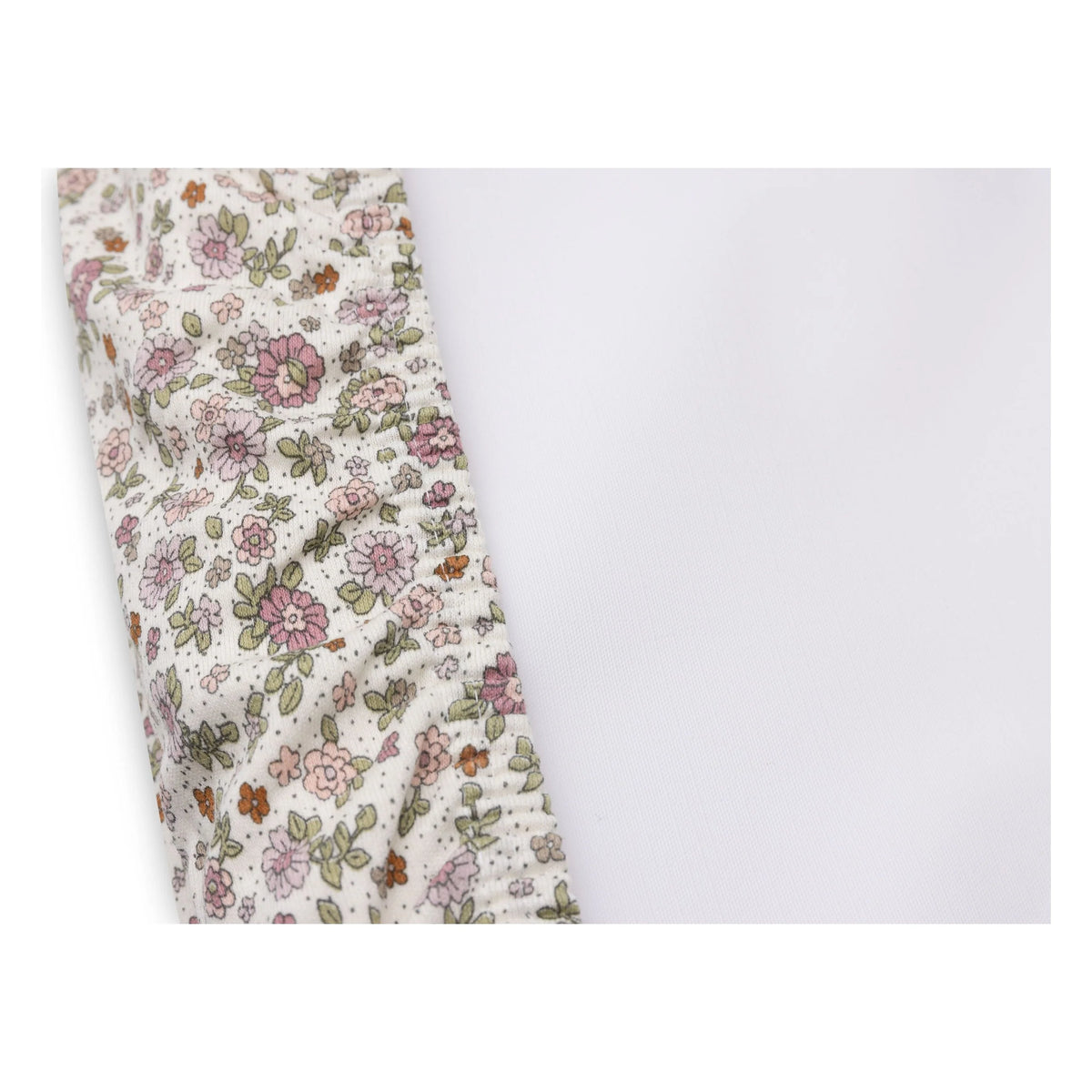 Housse Matelas à Langer Qoti 50x70 Cm - 100% Coton Premium, Douce Et Confortable, Motif Floral