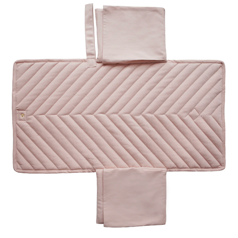 Nomadic changing mat - powder pink 