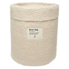 Panier de rangement boucle - naturel