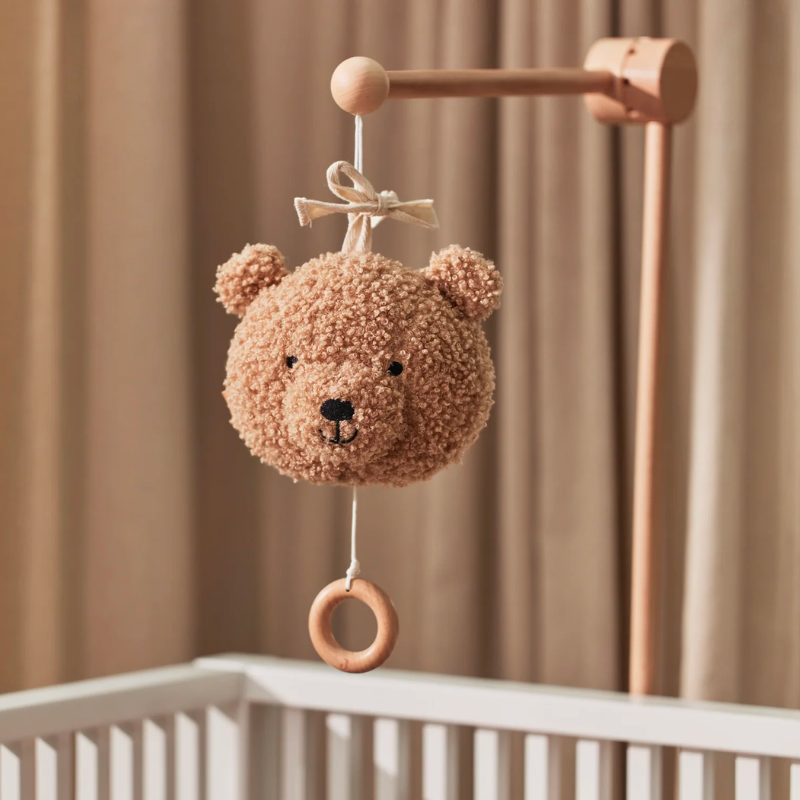 Peluche musicale ourson - biscuit