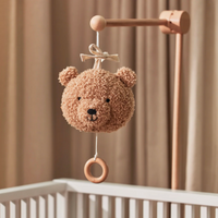 Musical teddy bear - biscuit