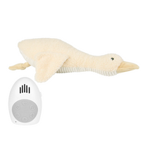 Livia white noise goose soft toy - beige 