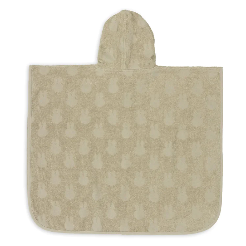 Terry bath poncho - Miffy - olive green