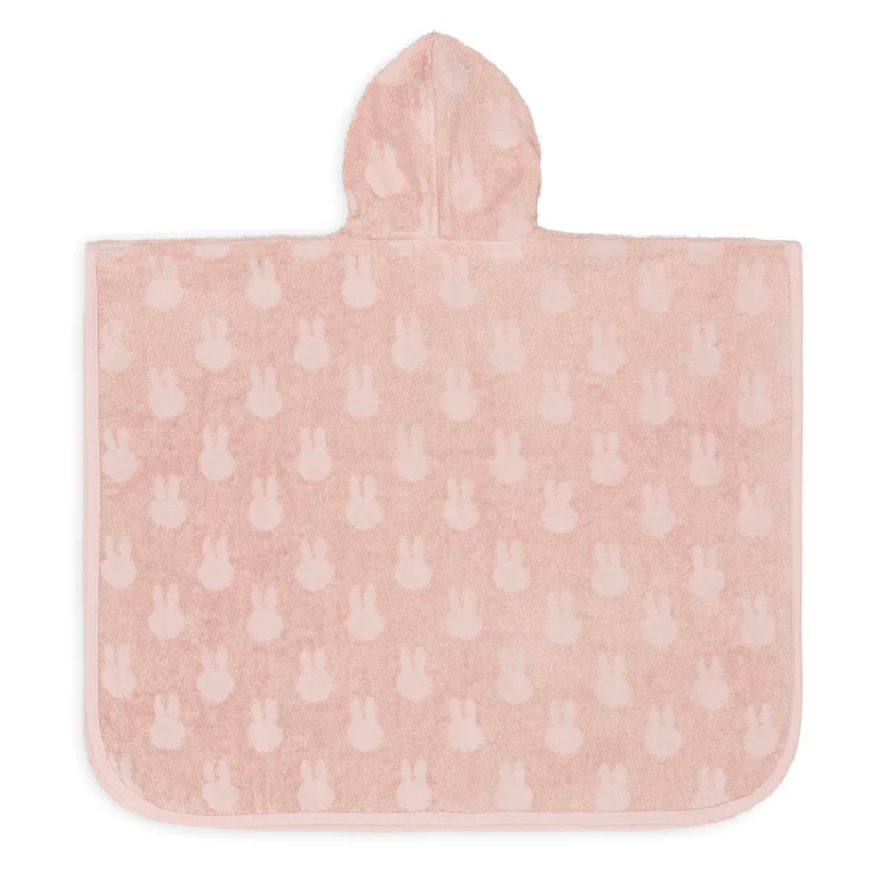 Terry bath poncho - Miffy - wild pink 