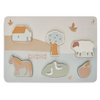 Wooden puzzle - the farm