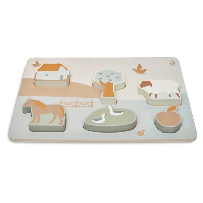 Puzzle en bois - la ferme