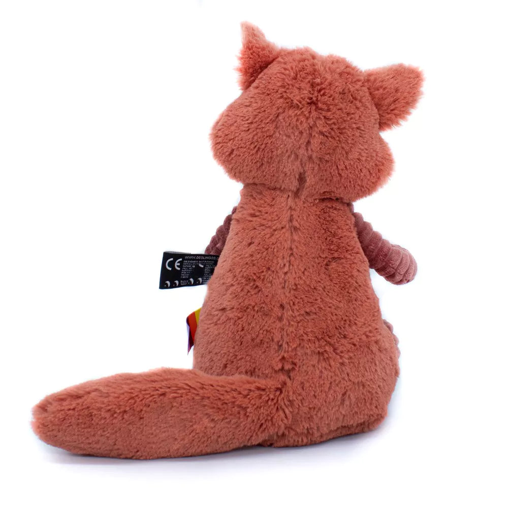Raccoon soft toy - Terracota 