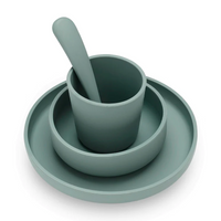 Silicone placemat - ash green