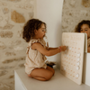 “I’m learning to go potty” painting