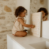 “I’m learning to go potty” painting