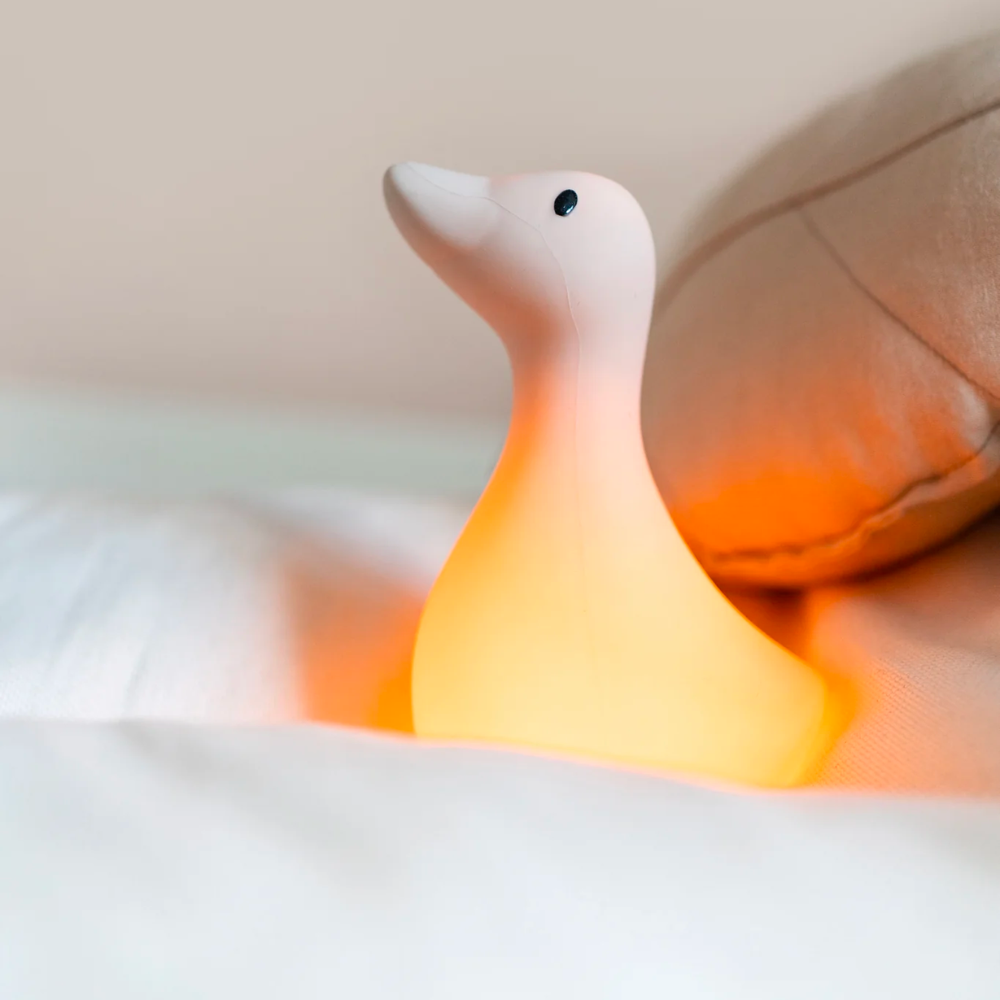 Livia goose night light - beige