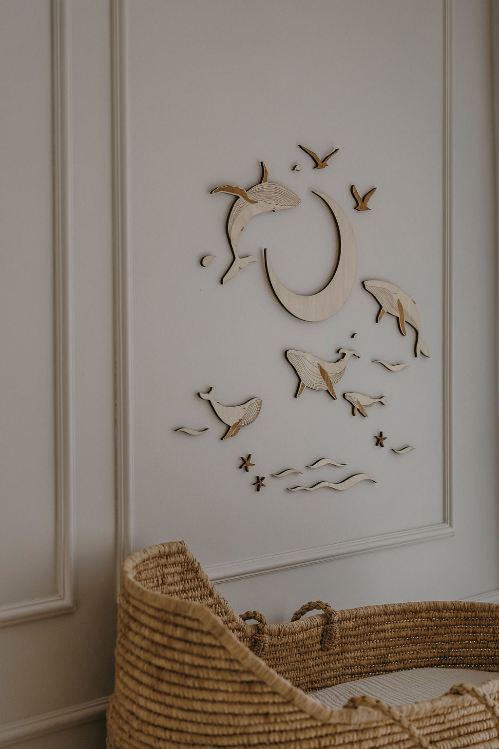 Set de décoration mural - Baleines