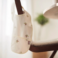 Waterproof bib - rosehip - set of 2