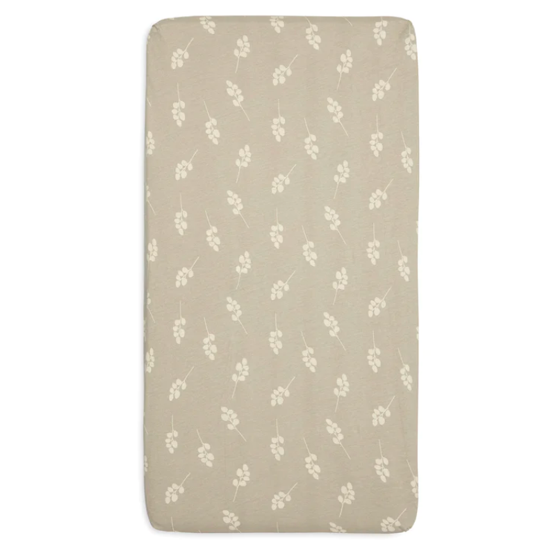 Twigs fitted sheet - olive - several sizes