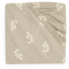 Twigs fitted sheet - olive - several sizes