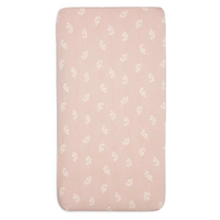Twigs fitted sheet - pink - several sizes