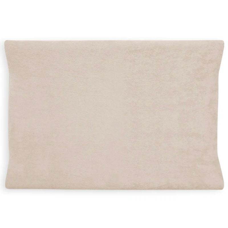 Terry changing mat cover - nougat