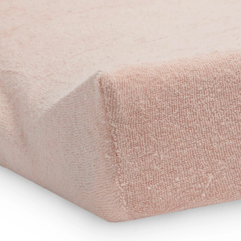 Terry changing mat cover - pink