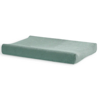 Terry changing mat cover - ash green