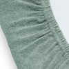Terry changing mat cover - ash green