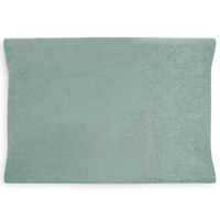Terry changing mat cover - ash green