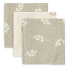 Set of 3 small swaddles - Olive
