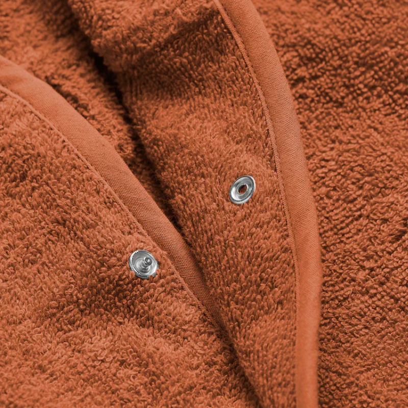 Terry bathrobe - caramel