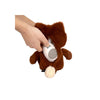 Peluche renard roux bruits blancs
