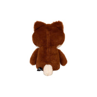 Peluche renard roux bruits blancs