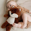 Peluche renard roux bruits blancs