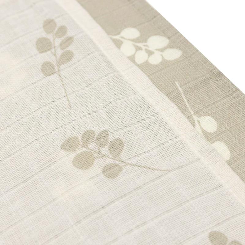 Set of 3 small swaddles - Olive